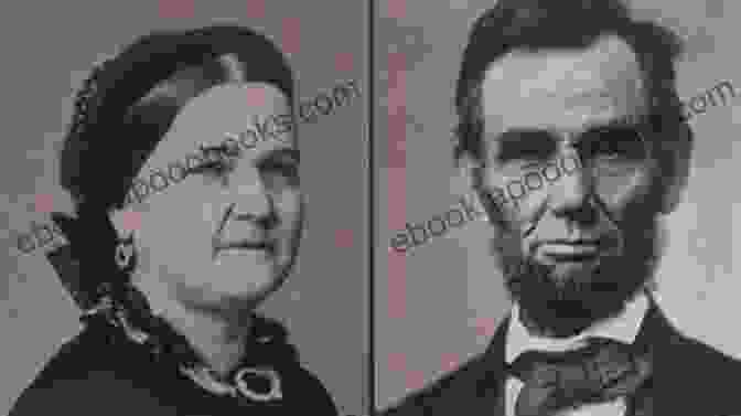 A Black And White Photograph Of Abraham And Mary Lincoln, Looking At Each Other With Love. Mary Mrs A Lincoln: A Novel