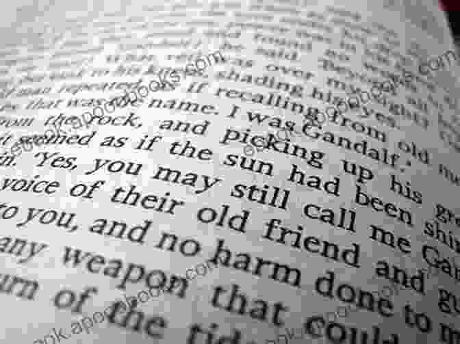 A Close Up Of A Book's Pages, With Words That Seem To Dance Off The Page. Hold Fast Your Crown: A Novel