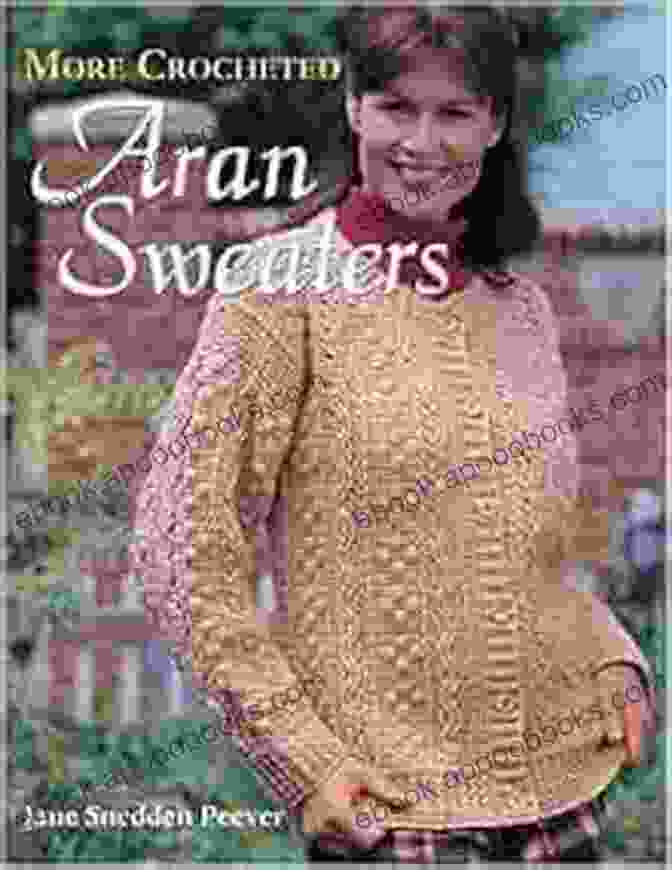 A Close Up Of Jane Snedden Peever's Book, Crocheted Aran Sweaters Jane Snedden Peever