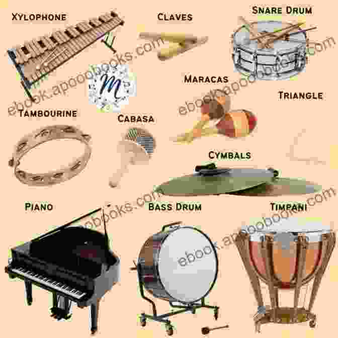 A Close Up Of Various Percussion Instruments, Their Textures And Shapes Hinting At The Diverse Sounds They Produce Invocation Of Rain: Drama For Four Percussionists And Authentic Voice