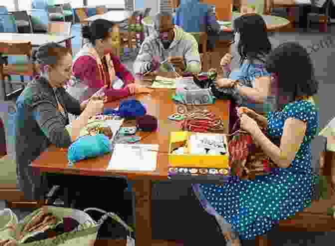 A Group Of Knitters Gathered At A Community Knitting Circle The Big Of Easy Knitting Tips And Techniques To Complete Your Own Knitting Projects