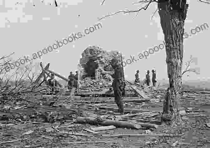 A Haunting Photograph Of Soldiers Amidst The Ruins And Chaos Of War Arch Of Triumph: A Novel