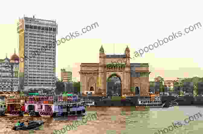 A Panoramic View Of The Gateway Of India, With Boats And People In The Foreground. Bombay Smiles Jaume Sanllorente