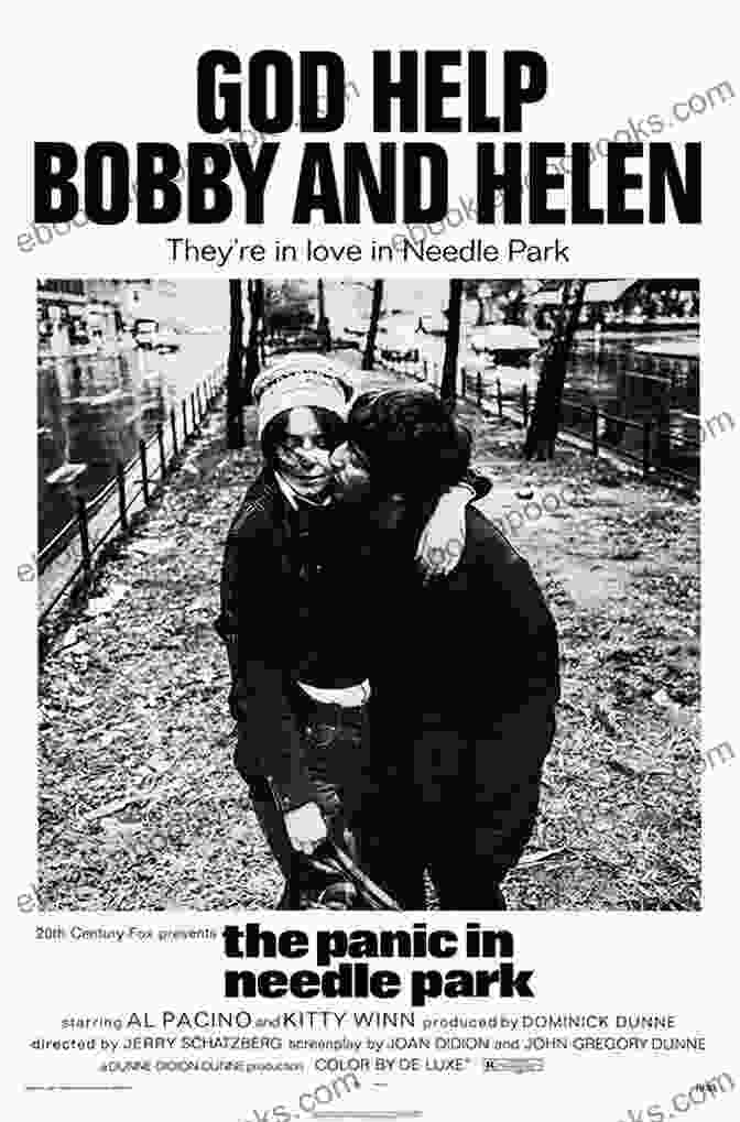 A Photograph Of Bobby And Helen, The Main Characters In 'The Panic In Needle Park', Embracing Amidst The Gritty Backdrop Of New York City. The Panic In Needle Park