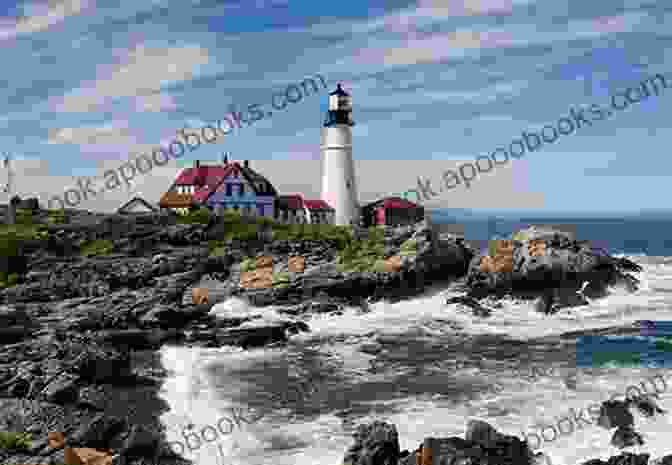 A Stunning Photograph Of A Lighthouse On The Rocky Coast Of Maine Lighthouses And Lifesaving Along The Maine And New Hampshire Coast