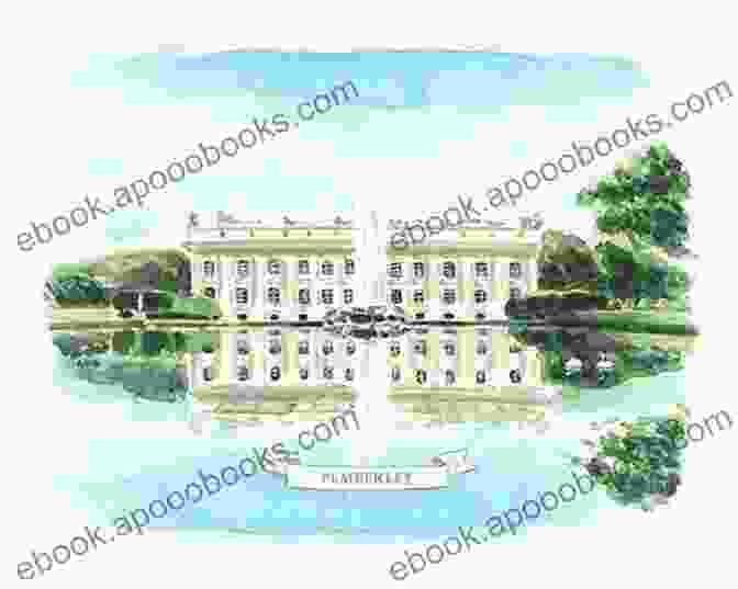 An Elegant Illustration Of Pemberley, The Majestic Estate From Jane Austen's Pride And Prejudice Letters From Pemberley: The First Year