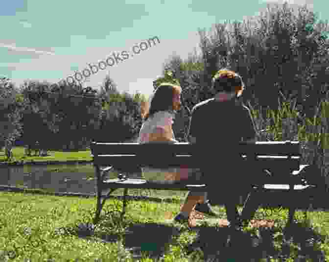 An Image Of Two Women Sitting On A Park Bench, Their Faces Turned Towards Each Other With Expressions Of Understanding And Empathy. Tuesday Marriage Death Margaret Gibson