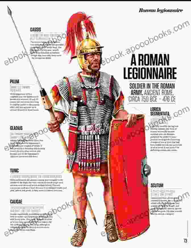 Book Cover Of Soldier Of The Empire, Featuring A Roman Soldier In Battle Gear. A Soldier Of The Empire