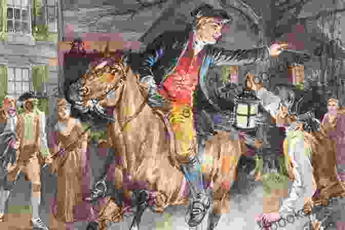 British Soldiers Pursuing Paul Revere During The Midnight Ride Riding With Paul Revere (Eye On History Graphic Illustrated)