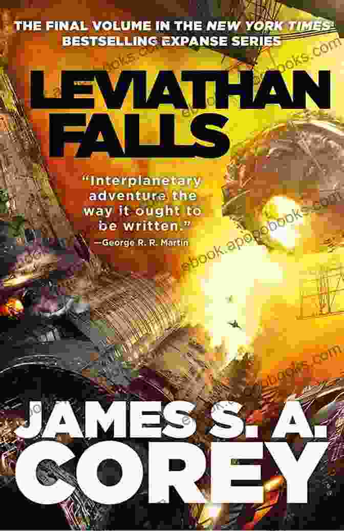 Captivating Cover Of Leviathan Falls, Featuring A Celestial Expanse With Stars And Planets Leviathan Falls (The Expanse 9)