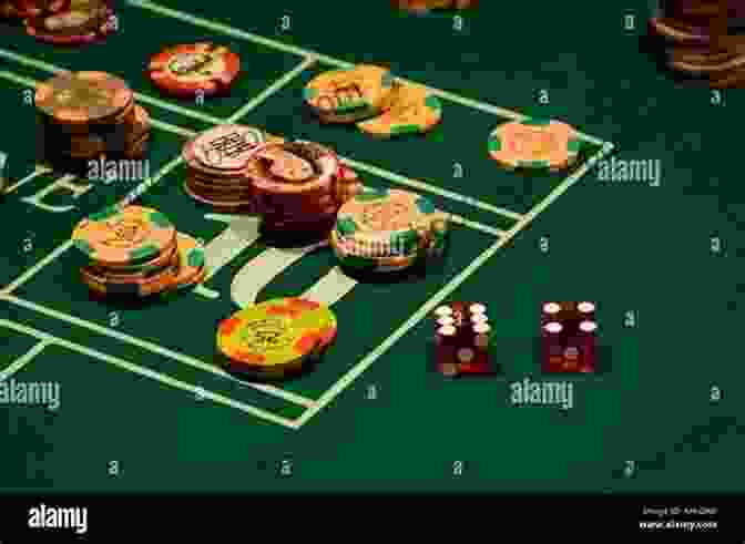 Craps Table With Dice And Chips Secrets Of Craps And Other Casino Games