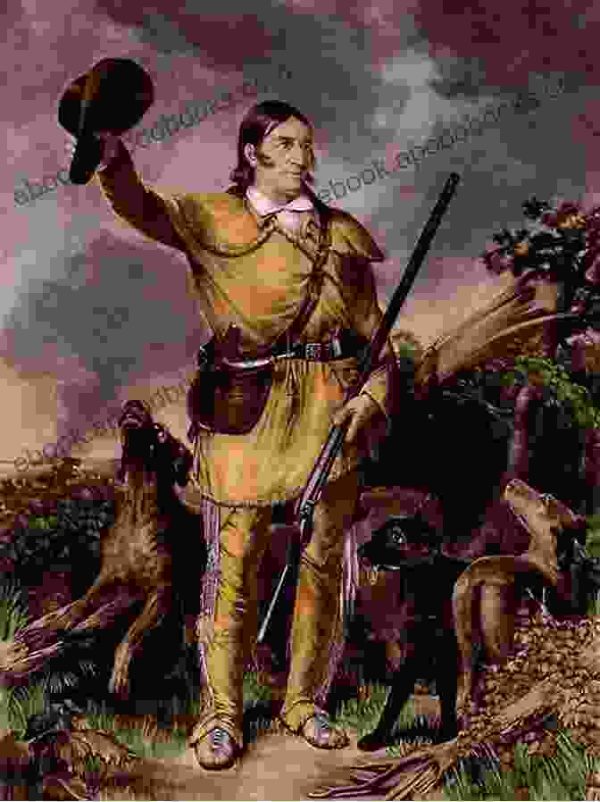 Davy Crockett, A Famous Frontiersman And Politician, Is Depicted In A Painting By Nathan Dunn. Crockett Is Shown Wearing A Coonskin Cap And Holding A Rifle. He Is Surrounded By A Group Of Native Americans. Davy Crockett: Not Yours To Give