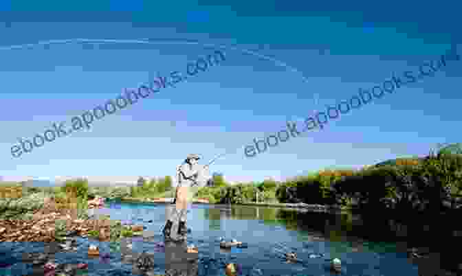 Fly Fisherman Casting A Fly On The Bighorn River Fly Fishing The Bighorn River