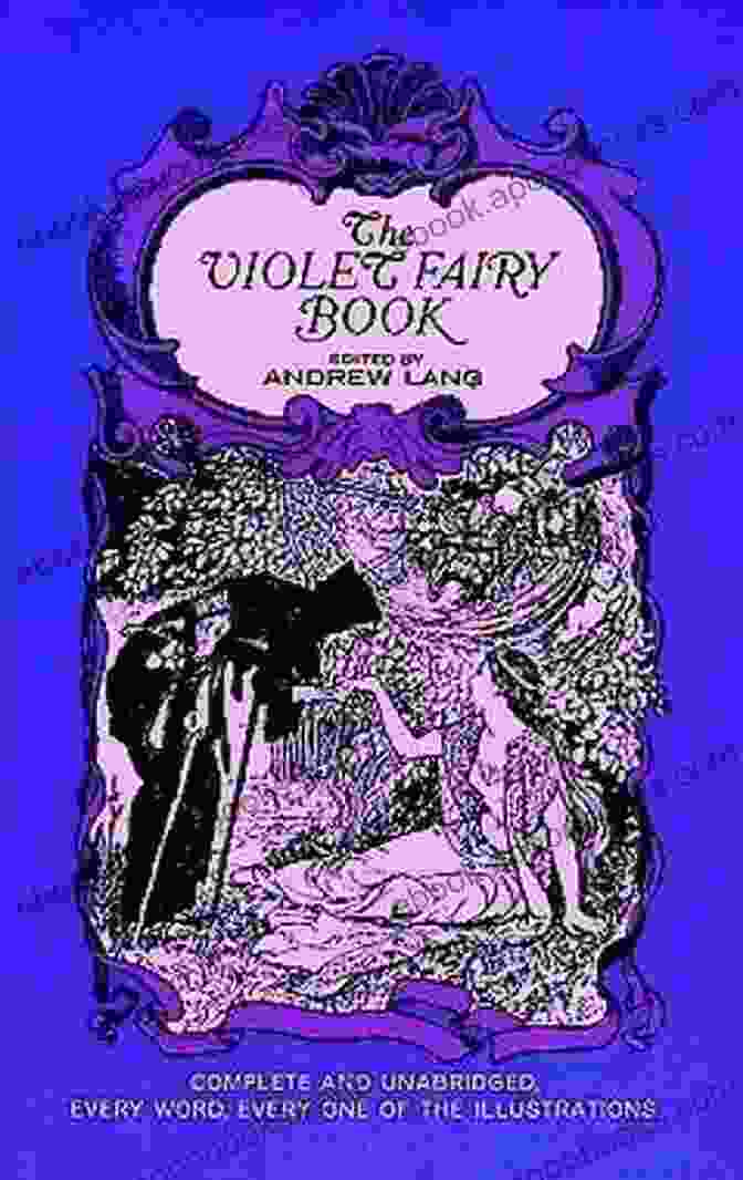 Front Cover Of 'The Violet Fairy' Dover Children Classics Edition The Violet Fairy (Dover Children S Classics)