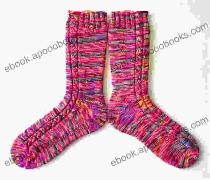 Image Of Beautifully Knitted Toe Up Socks In Various Colors And Patterns Terrific Toe Up Socks: Knit To Fit