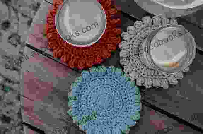 Image Of Crocheted Coasters (2 Bundle) Crochet Instructions For Beginners Crochet Stitches Instructions For Beginners