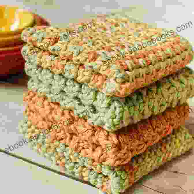 Image Of Crocheted Dishcloths (2 Bundle) Crochet Instructions For Beginners Crochet Stitches Instructions For Beginners