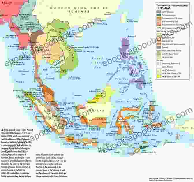 Map Of East And Southeast Asia During The Colonial Era The Colonial And Postcolonial Experience In East And Southeast Asia