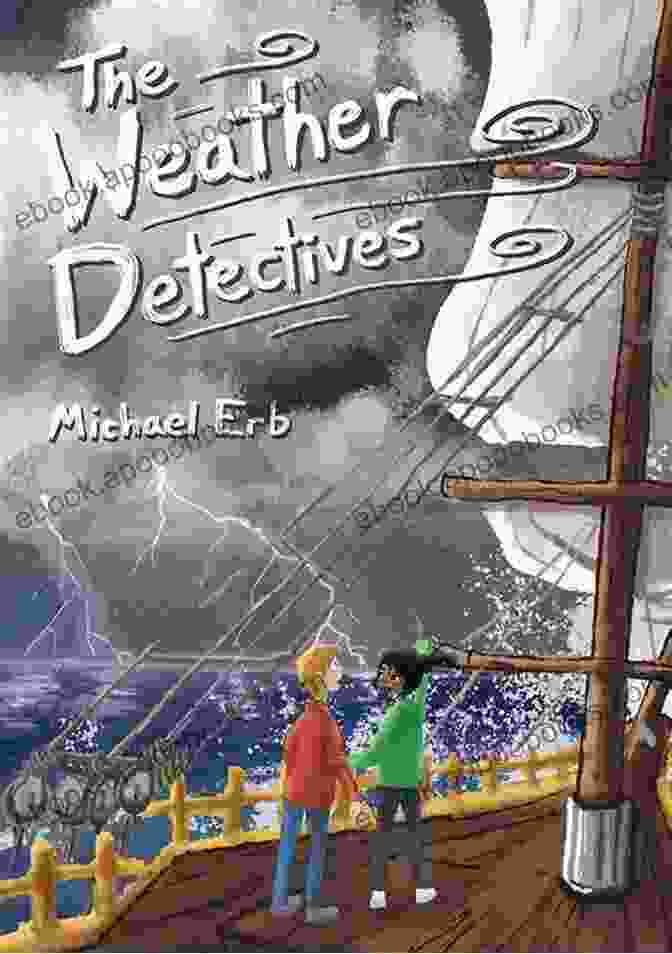 Morris And Fenris, The Weather Detectives, Standing In Front Of A Swirling Tornado Weather Detectives The Morris Fenris