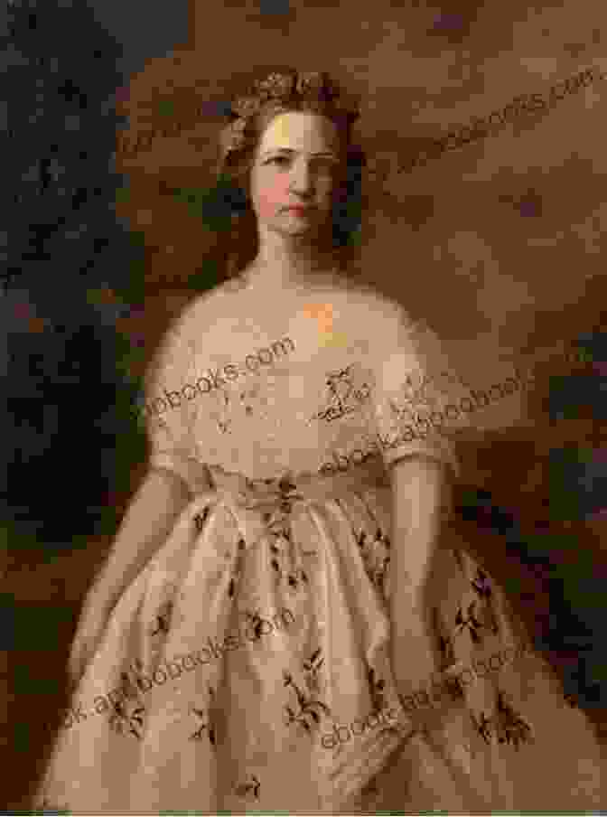 Painting Of Mary Todd Lincoln With A Thoughtful Expression, Wearing An Elegant Dress. Mary Mrs A Lincoln: A Novel