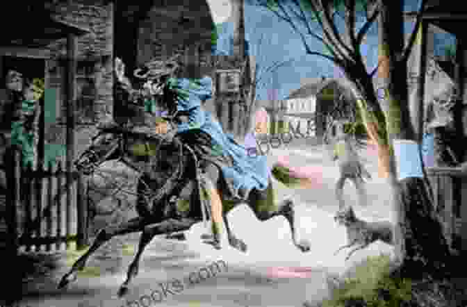 Paul Revere Galloping On His Horse During The Midnight Ride Riding With Paul Revere (Eye On History Graphic Illustrated)