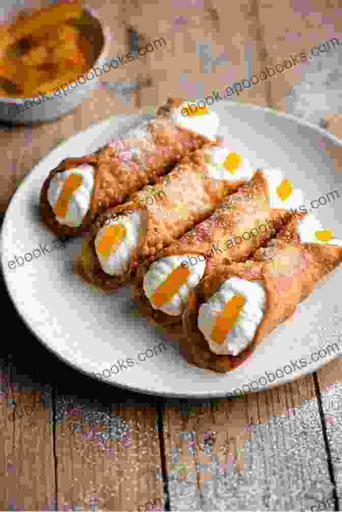 Photo Of A Traditional Sicilian Cannoli With A Crispy Shell And Sweet Ricotta Filling The Invention Of Sicily: A Mediterranean History