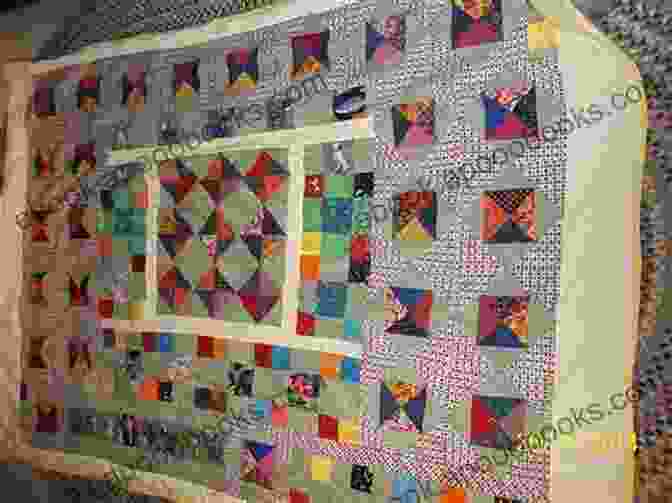 The Boarding School Quilts Mission Quilt, A Large And Colorful Quilt With Intricate Designs And Patterns, Displayed In A Museum The Boarding School Quilts (Mission Quilt 2)