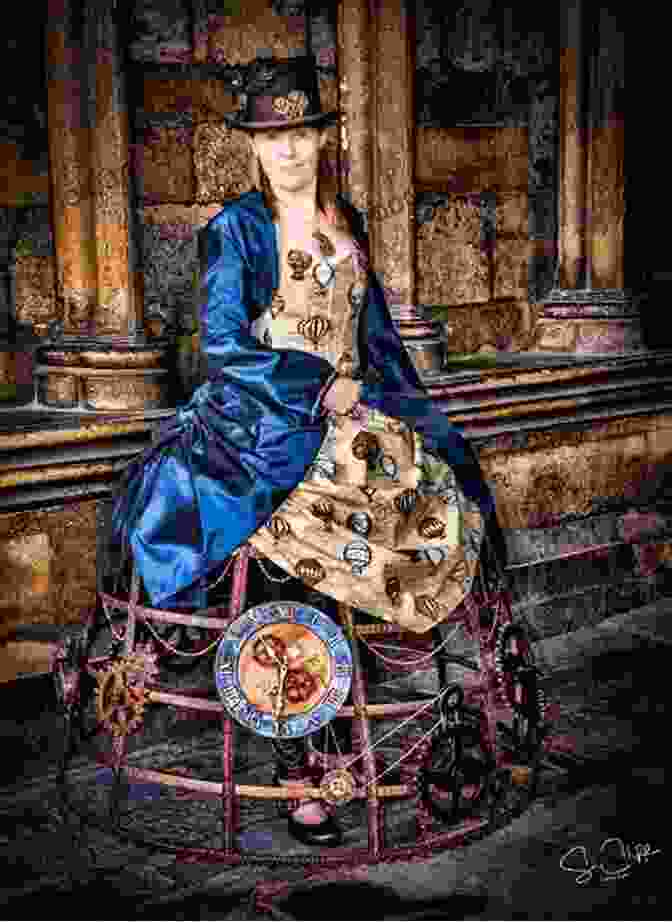 The Clockwork Contessa Book Cover Image Of A Woman In A Steampunk Dress Holding A Clockwork Device Magnificent Devices: 1 4 Quartet: Four Steampunk Adventure Novels In One Set (Magnificent Devices Boxset 1)