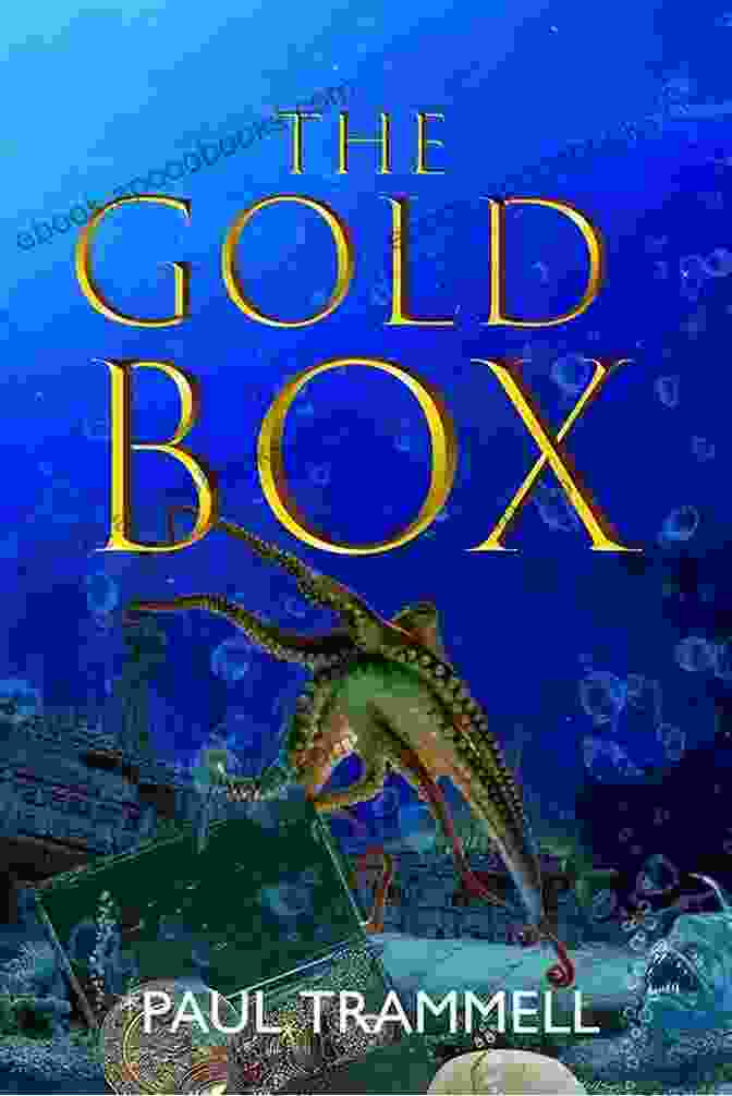 The Gold Box Book By Paul Trammell, Featuring A Golden Box With Ethereal Light And A Keyhole The Gold Box Paul Trammell