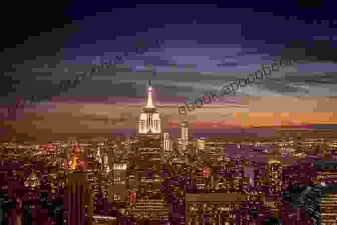 The Iconic New York City Skyline At Dusk, A Symbol Of The Novel's Timeless Appeal And Enduring Legacy The Kingdom Of New York: Knights Knaves Billionaires And Beauties In The City Of Big Shots