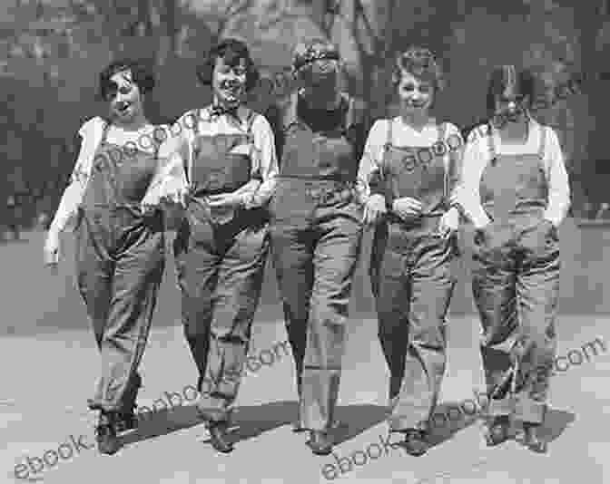 Three Women Wearing Overalls And Hard Hats Work On A Ship In A Shipyard Three Cheers For The Shipyard Girls