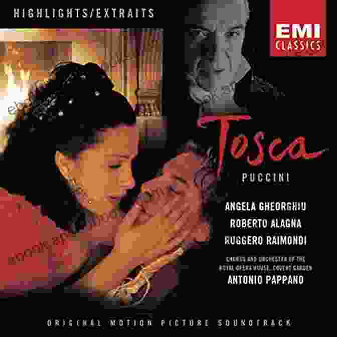 Tosca And Cavaradossi Embrace In Act I Tosca An Opera In Three Acts: Chorus/Choral Score With Italian And English Text (Kalmus Edition)