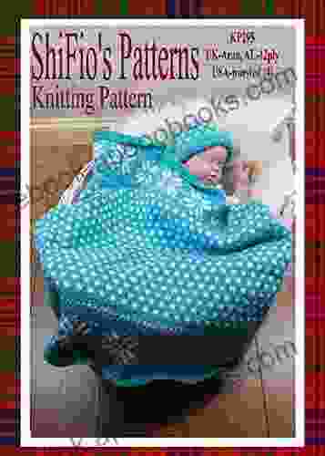 Knitting pattern KP295 snowflake blanket afghan 29 (74cm) x 30 (76cm) hat 0 3mths 3 6mths UK terms