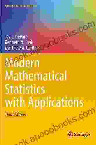 Modern Mathematical Statistics With Applications (Springer Texts In Statistics)